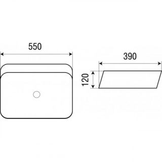 Раковина подвесная WW SK Арт. ELBACH 2192 10000003859